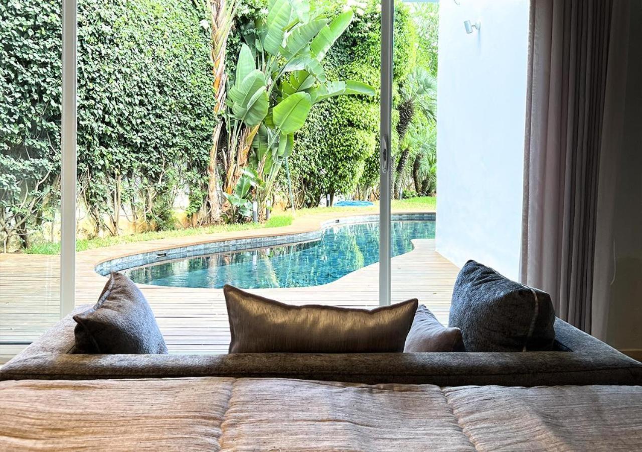 Villa De Luxe Avec Piscine Privee Au Coeur De Casablanca, Maroc Exteriér fotografie
